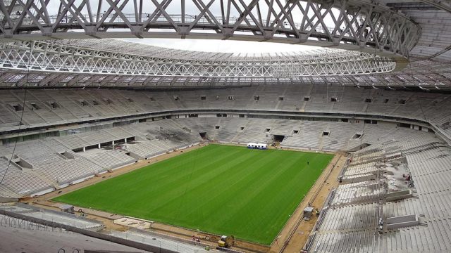 Luzhniki Stadium, sisgrass reinforced natural turf, 2018 World Cup Final, to be played at the Luzhniki Stadium in Moscow, Russia