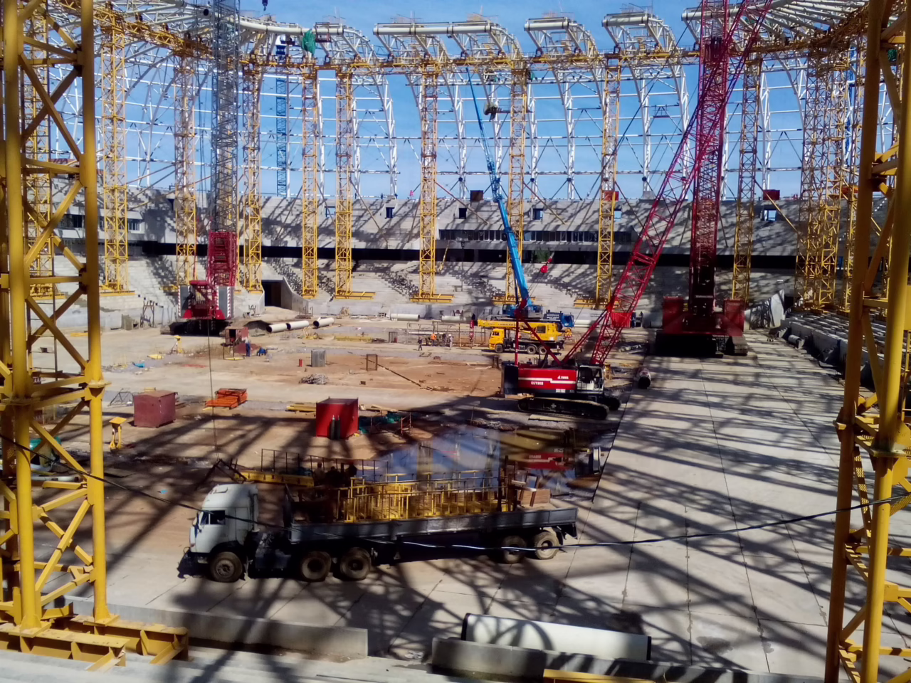 stadium construction for world cup