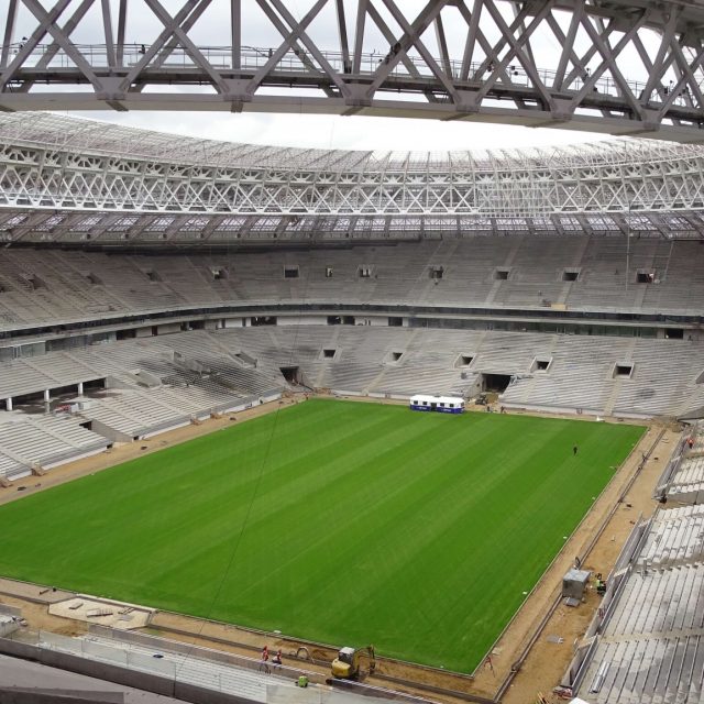 Luzhniki 2018 World Cup Final Stadium, SISTurf, 3G pitch, turf, fifa quality,